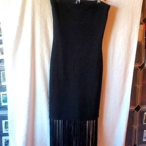 Strapless tube dress